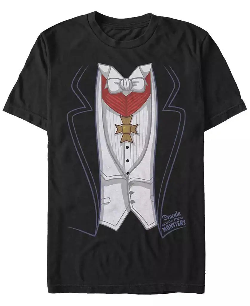 Fifth Sun | Universal Monsters Men's Dracula Suit Costume Short Sleeve T-Shirt
