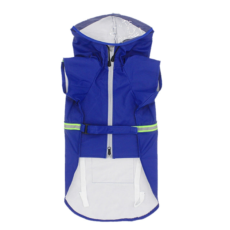 Dog Raincoat Durbin Golden Retriever Labrador Poncho Medium Large Dog Husky Rainy Days Waterproof Pet Dog Clothes