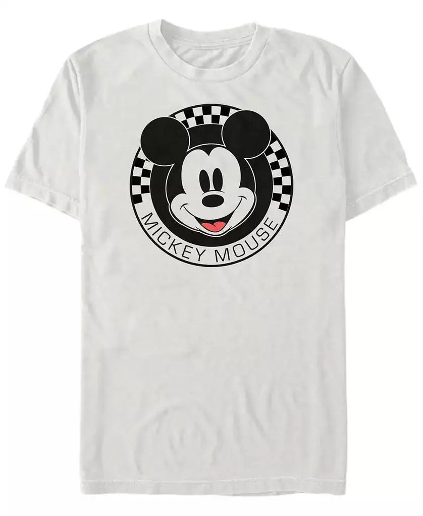 Fifth Sun | Men's Mickey Checkered Short Sleeve T-Shirt