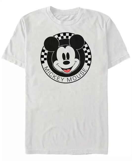 Fifth Sun | Men's Mickey Checkered Short Sleeve T-Shirt