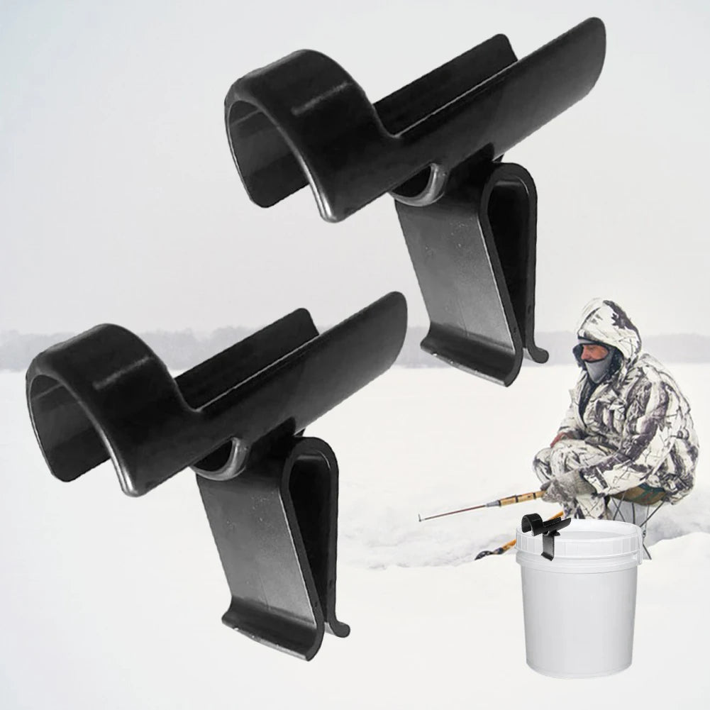 2 Pcs Fishing Rod Rack Fishing Rod Storage Rack Holder Multifunctional  Ice Fishing Pole Rod Racks Fishing Rod Organizer