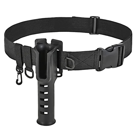 Fishing Waist Belt Rod Holder Adjustable Fishing Wading Belt Rod Holder Wader Fishing Waist Belt Fishing Gear Accessories