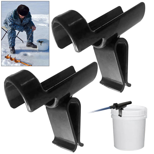 2 Pcs Fishing Rod Rack Fishing Rod Storage Rack Holder Multifunctional  Ice Fishing Pole Rod Racks Fishing Rod Organizer